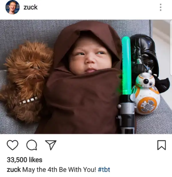 Checkout Out This Cute Photo Of Mark Zuckerberg